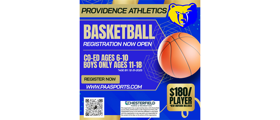 2025 PAA Basketball Registration Now Open!