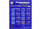 Fall Football Flag & Minor Schedule- 2023